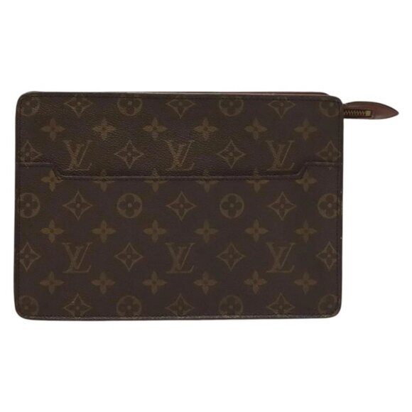 LOUIS VUITTON Monogram Pochette Homme Clutch Bag M51795 LV Auth bs27666 - Picture 12 of 15